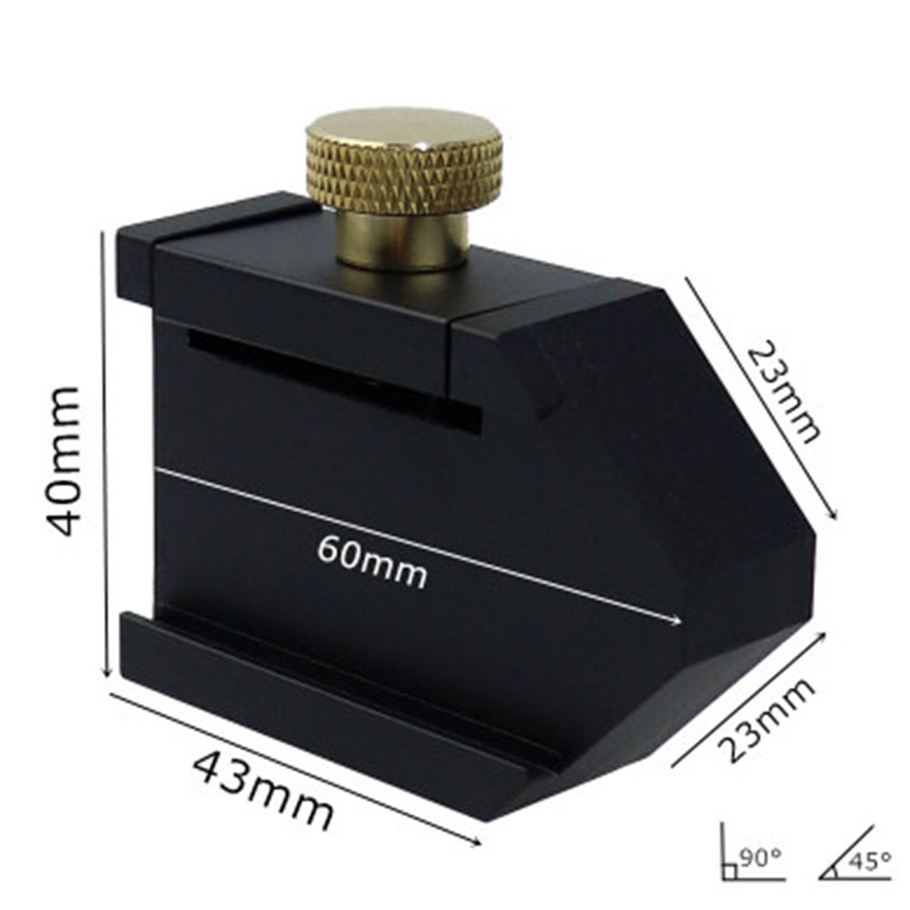 Woodworking Diy - Professional Aluminum Alloy Positioning Yellow Compact