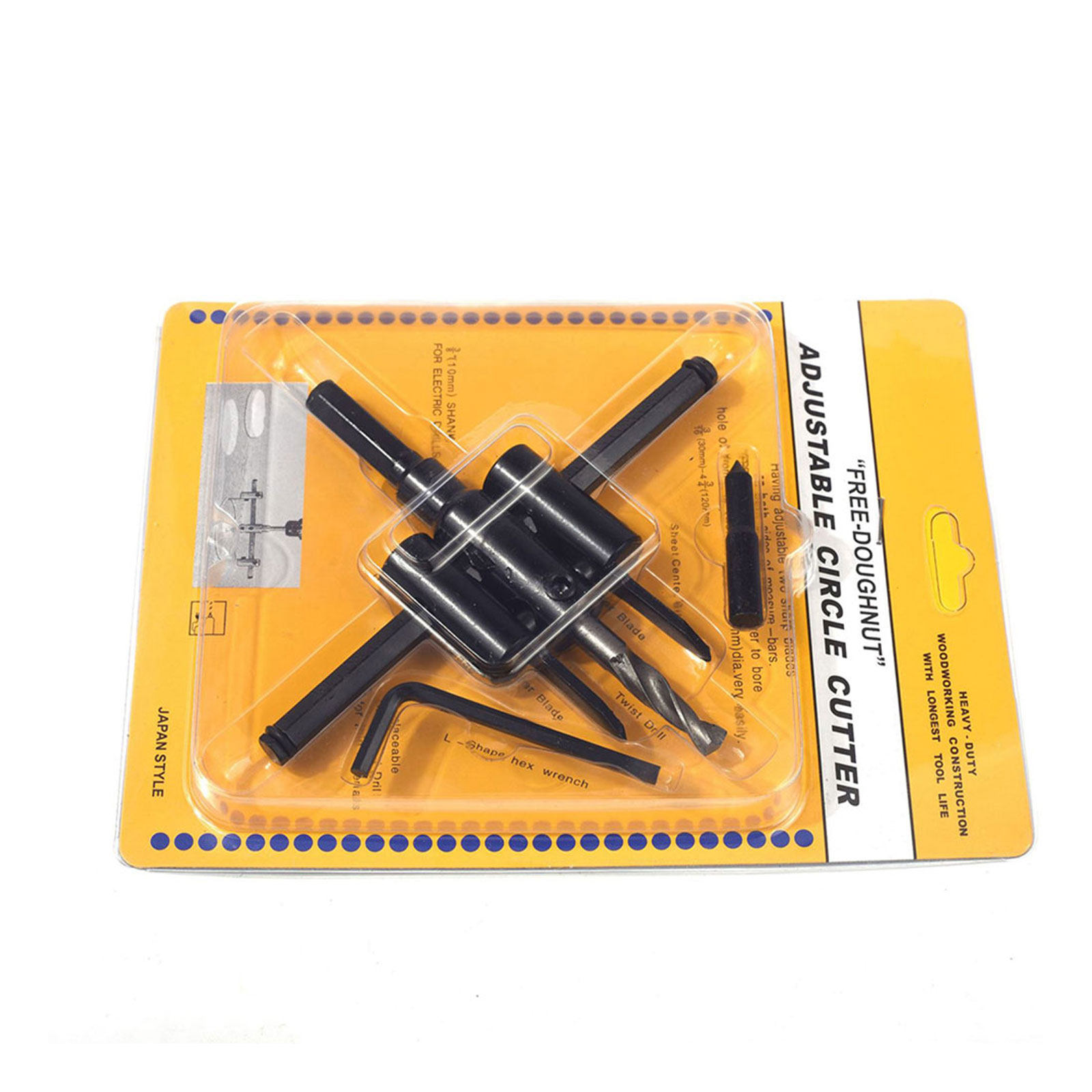 Woodworking Diy - 30Mm to 200Mm Adjustable Woodworking Hole
