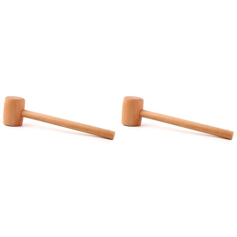 Wooden Mallet Carving - AT05-2X Beech Wood Leather Carving Hammer
