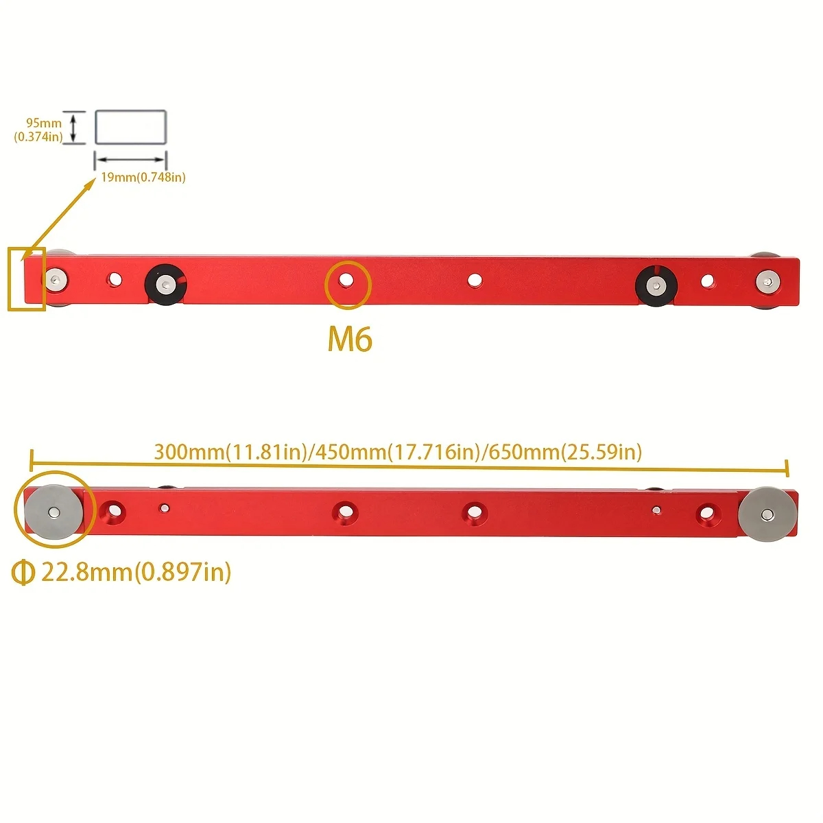 1Pc T-tracks Slot Miter Bar Sl - Woodworking Plan 评论和价格