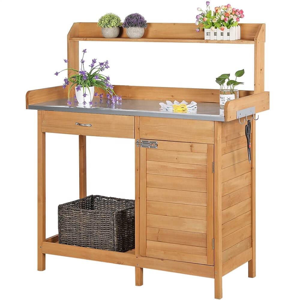 Outdoor Home Use Solid Wood Po - Woodworking Work Table 评论和价格