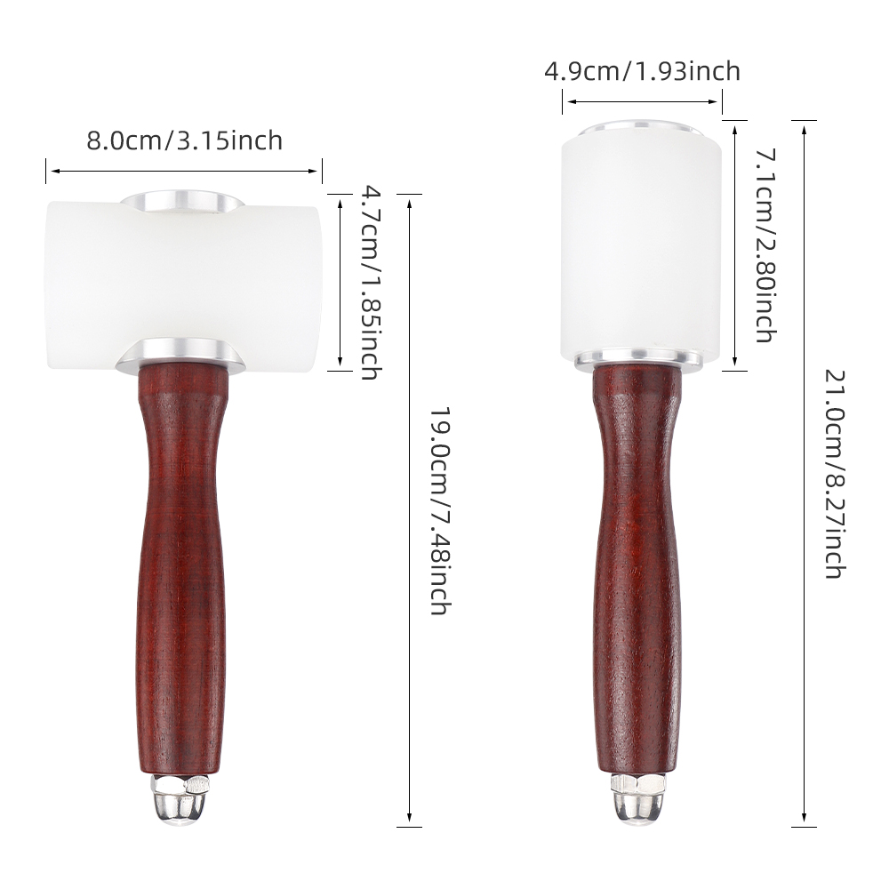 Leather DIY Carving Hammer Lea - Wooden Mallet Carving 评论和价格