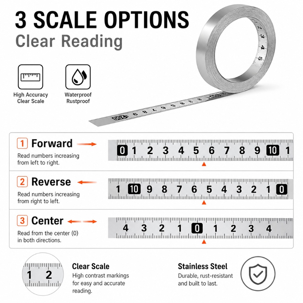 1M Stainless Steel Self Adhesi - Woodworking Plan 评论和价格