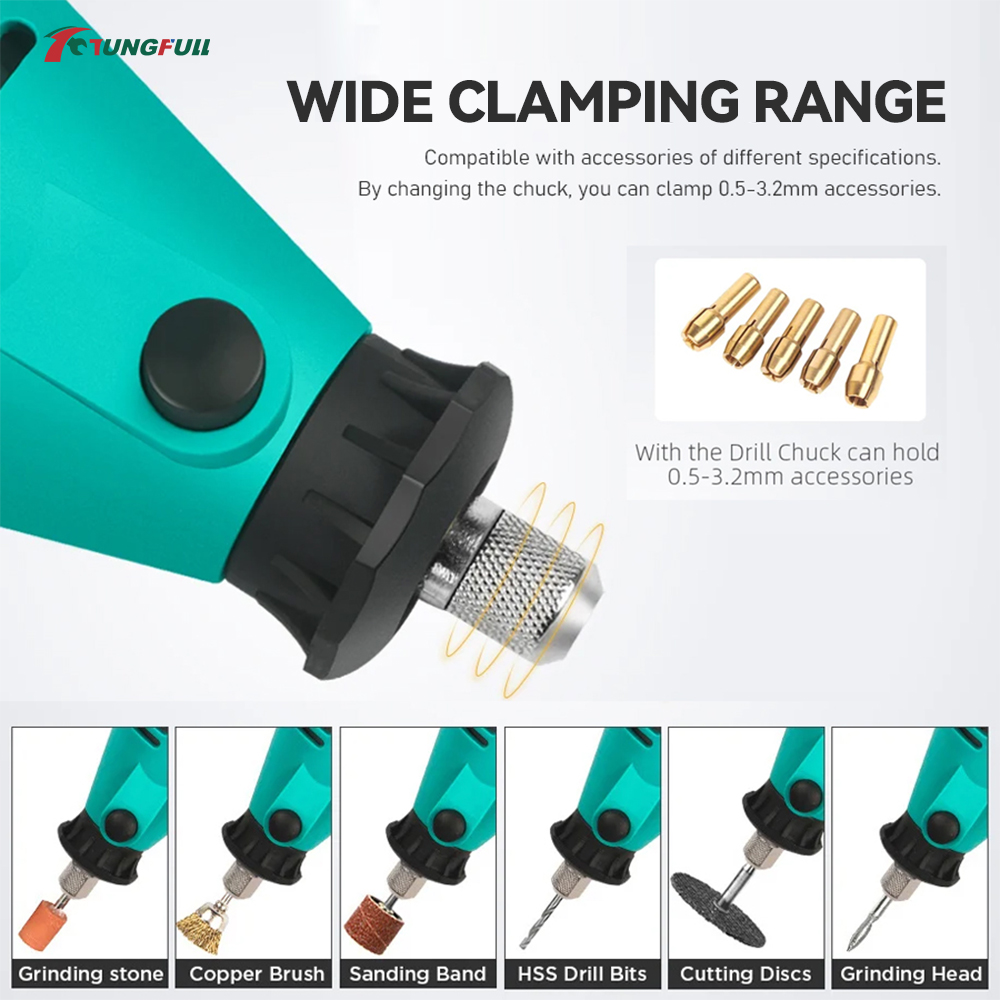 TUNGFULL Mini Electric Grinder - Woodworking Tool Stores 评论和价格