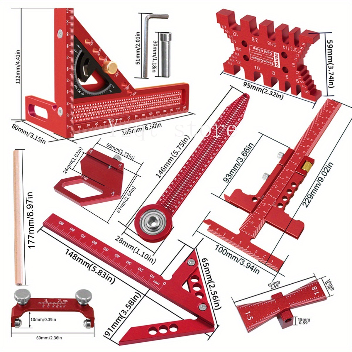 Woodworking Measuring Tool Kit - Woodworking Free Plans 评论和价格