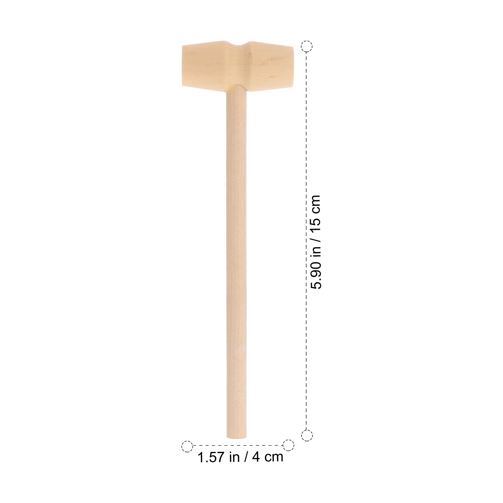 20Pcs Kid Wooden Mini Mallet U - Wooden Mallet Carving 评论和价格