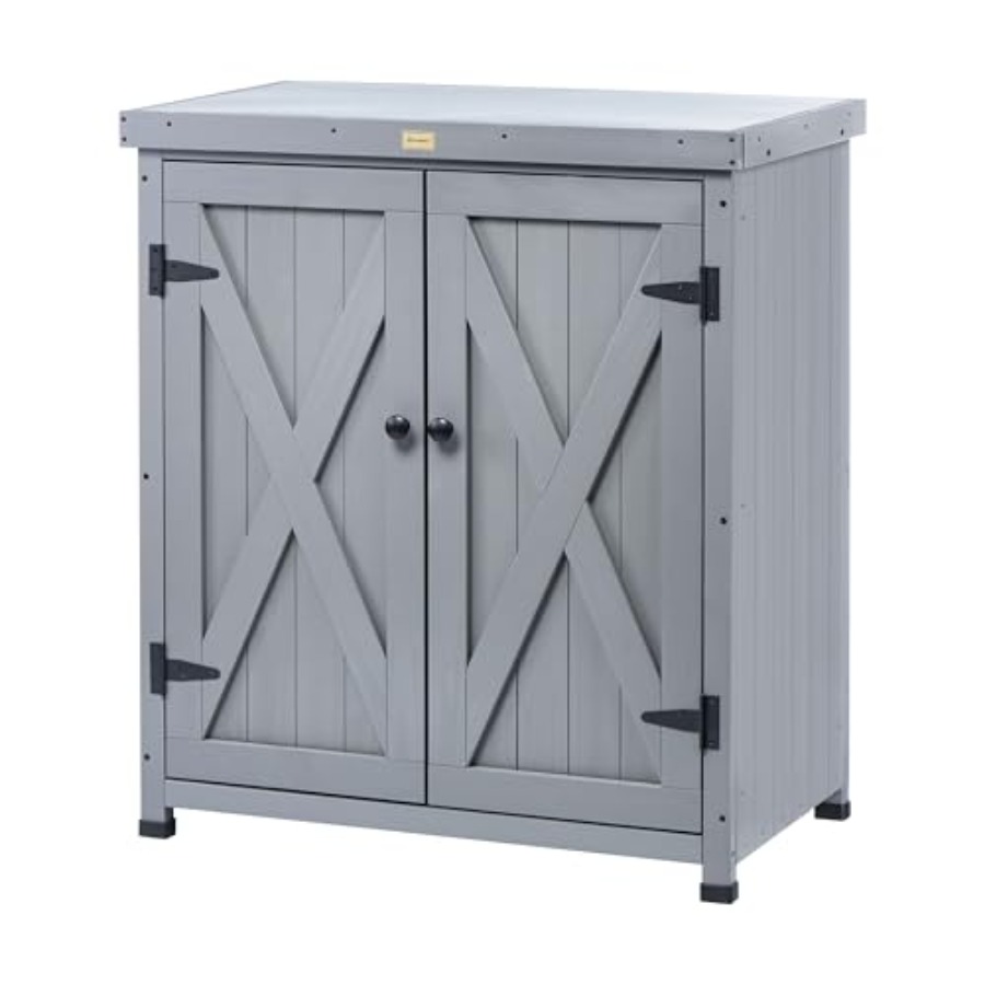 Outdoor Storage Cabinets Weath - Woodworking Work Table 评论和价格