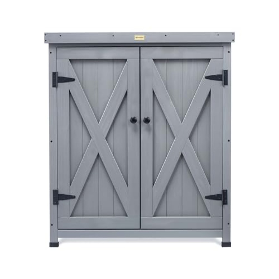 Outdoor Storage Cabinets Weath - Woodworking Work Table 评论和价格