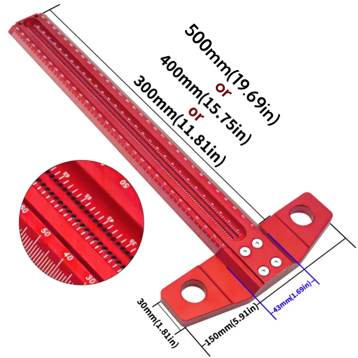 Multifunctional ruler cross ho - Woodworking Free Plans 评论和价格