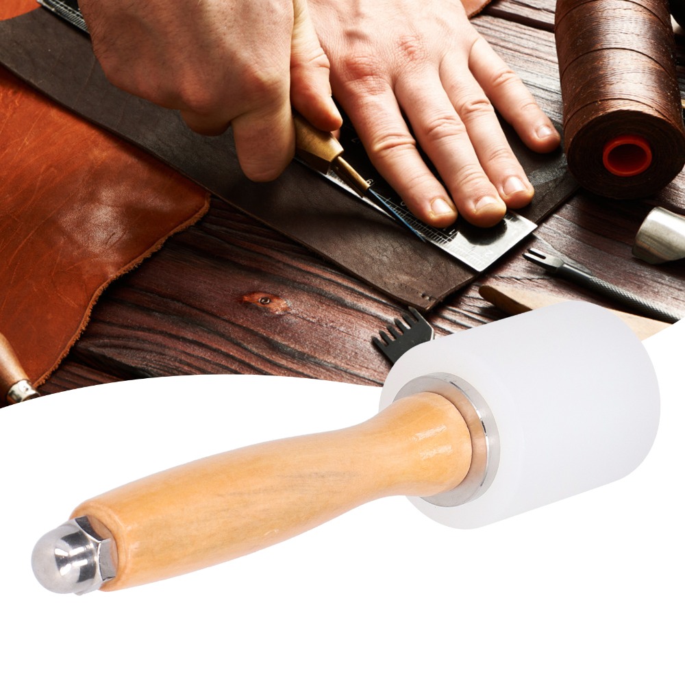 Multiple Materials Leather Car - Wooden Mallet Carving 评论和价格