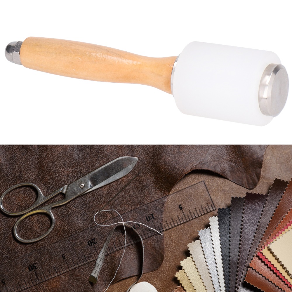 Multiple Materials Leather Car - Wooden Mallet Carving 评论和价格
