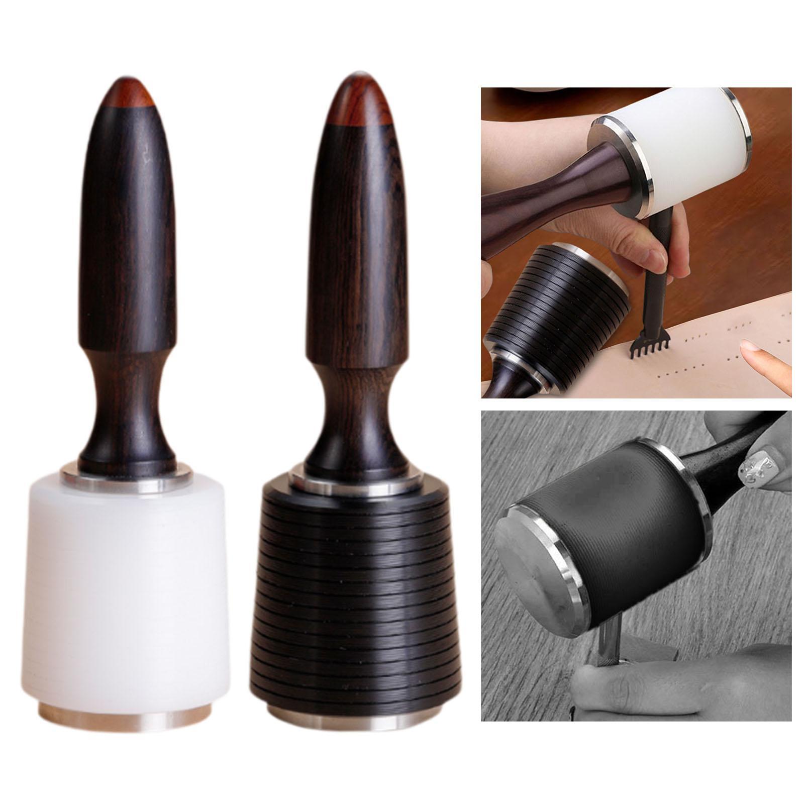 Nylon Leather Carving Hammer S - Wooden Mallet Carving 评论和价格