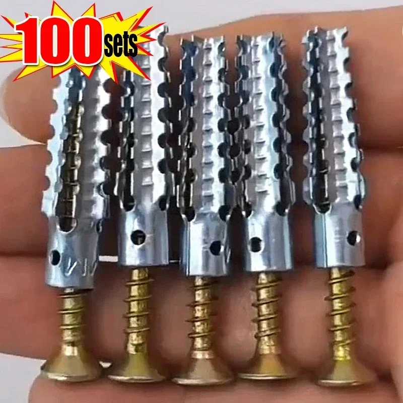 100sets M6 Metal Serrated Expa - Woodworking Youtube 评论和价格