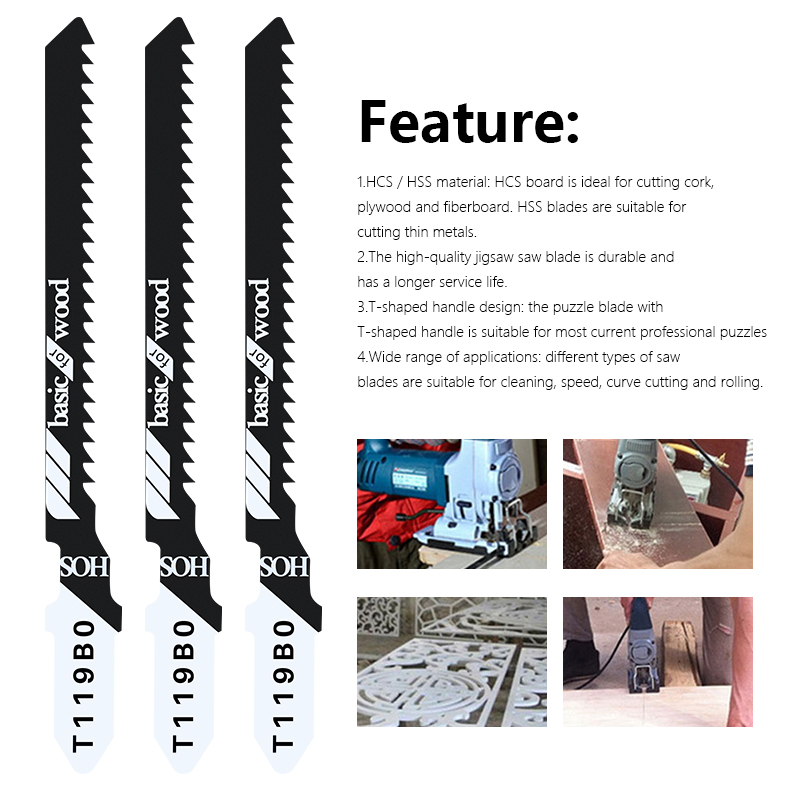 XCAN 1/5/10pcs T119BO Jigsaw B - Woodworking Plan 评论和价格