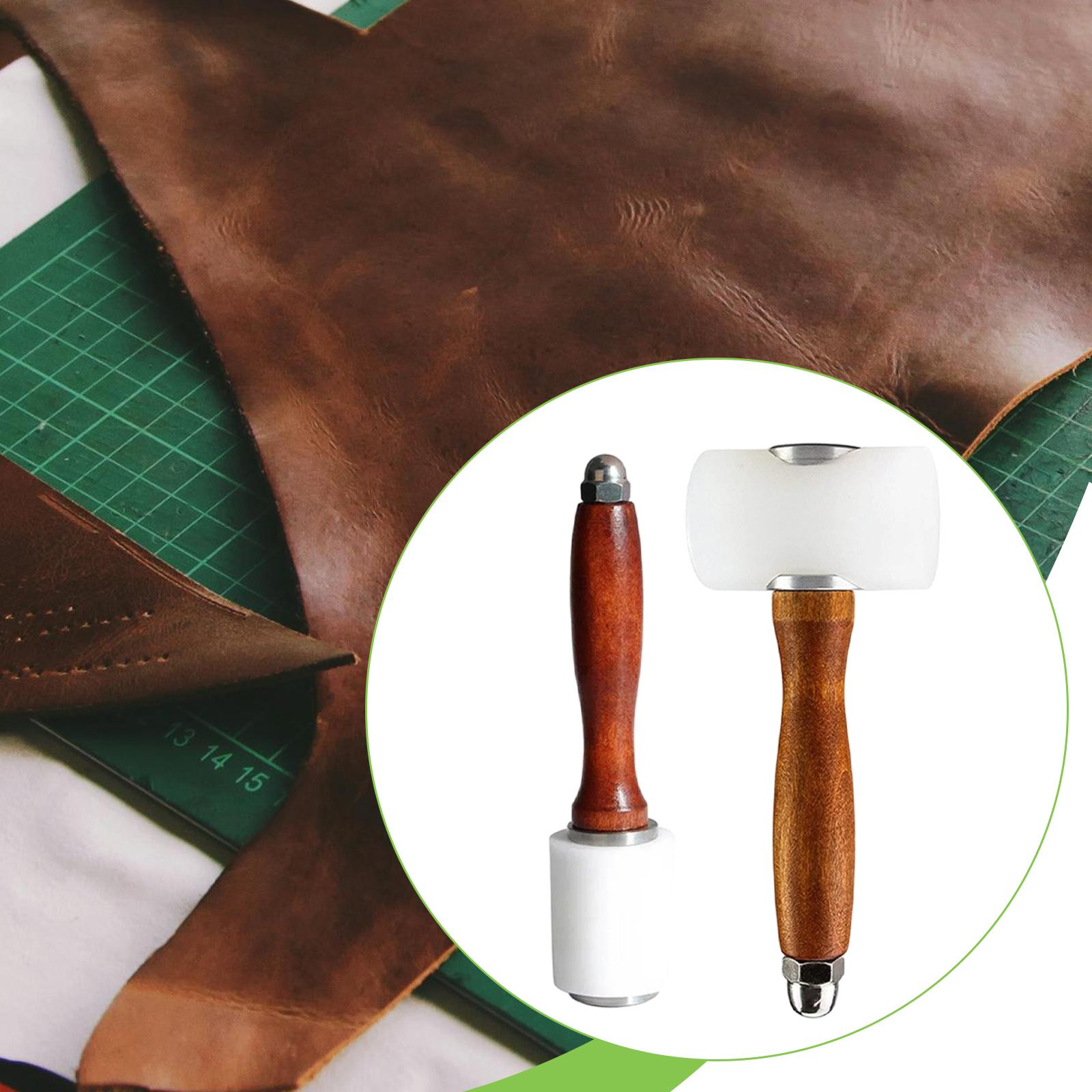 Leather Carving Hammer Premium - Wooden Mallet Carving 评论和价格