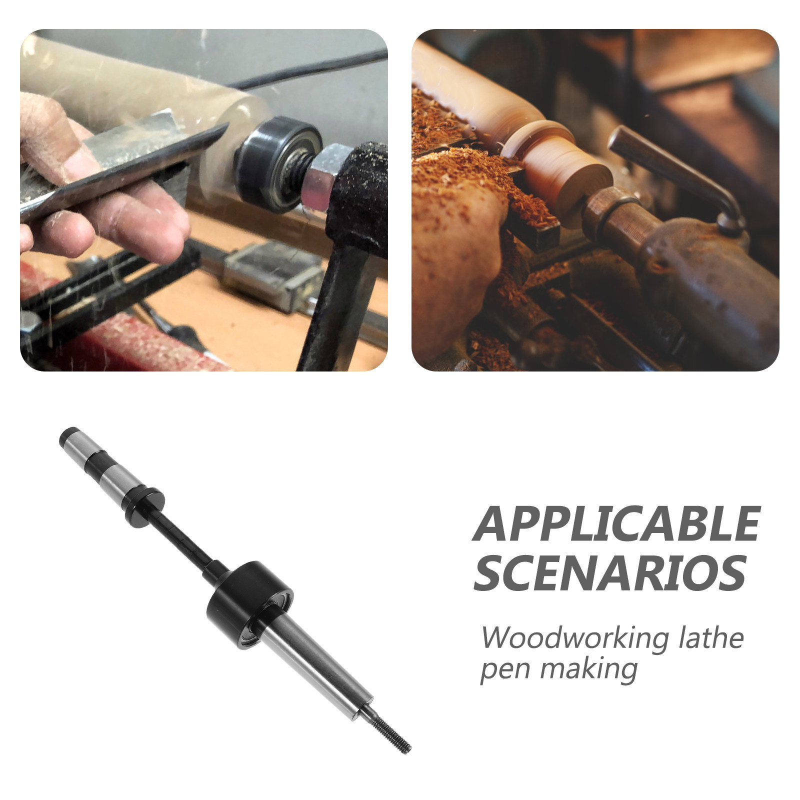 Wood Lathe Pen Mandrel Turning - Woodworking Lathe Chuck 评论和价格