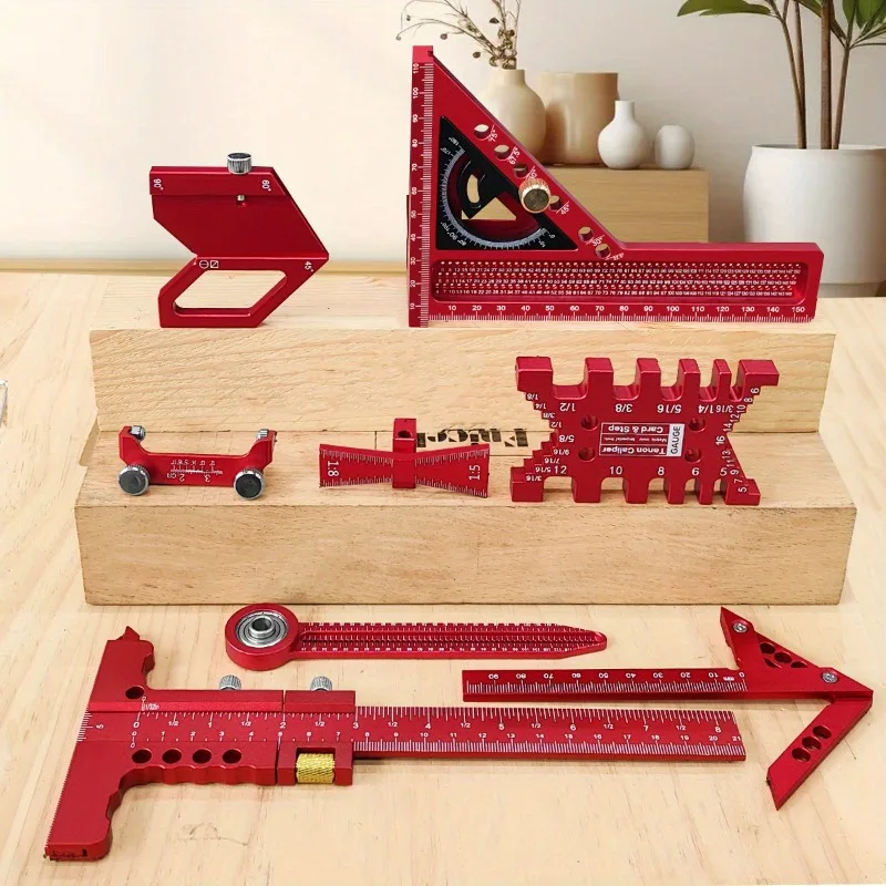 10‑Pcs Woodworking Layout Meas - Woodworking Free Plans 评论和价格