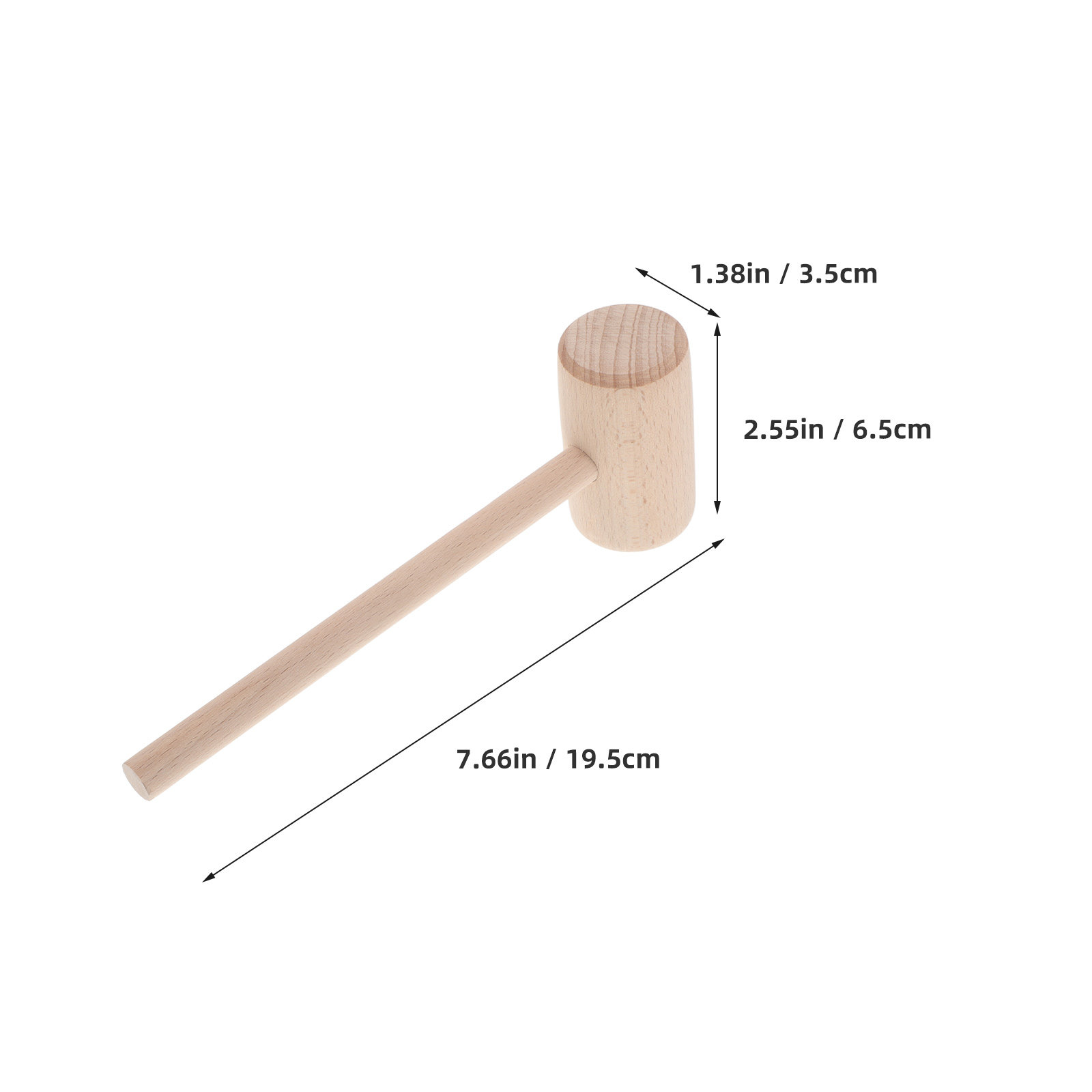 Crafts Wooden Hammer DIY Woodw - Wooden Mallet Carving 评论和价格