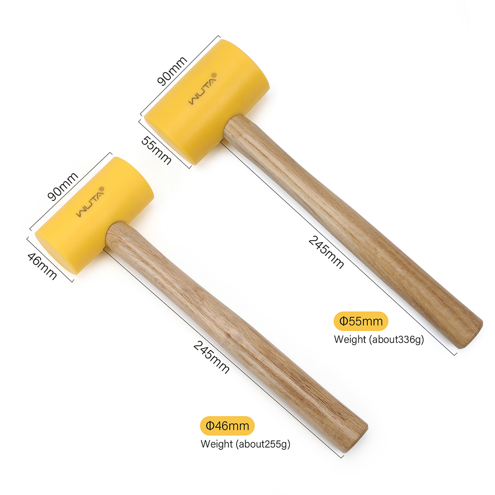 WUTA 1PC Multifunctional Leath - Wooden Mallet Carving 评论和价格