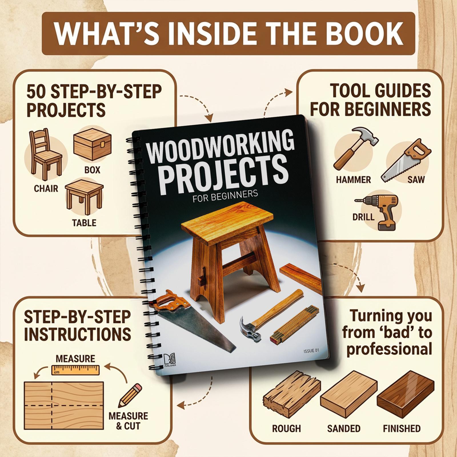 Beginner Woodworking Projects  - Woodworking Free Plans 评论和价格